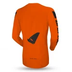 Camiseta Motocross Radial Slim Naranja Neón - Image 2