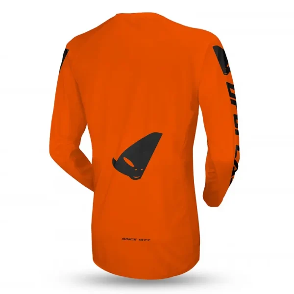 Camiseta Motocross Radial Slim Naranja Neón - Image 2