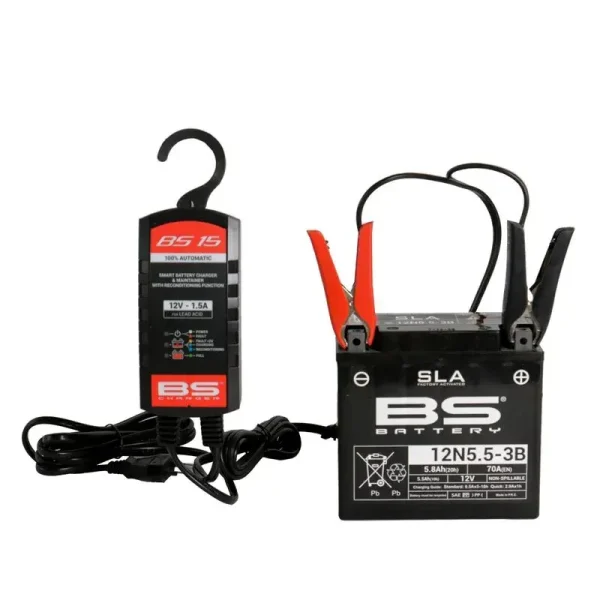 Cargador Para Batería de Motocicleta Smart Chager 12V/1.5A Plug Type A - Image 2