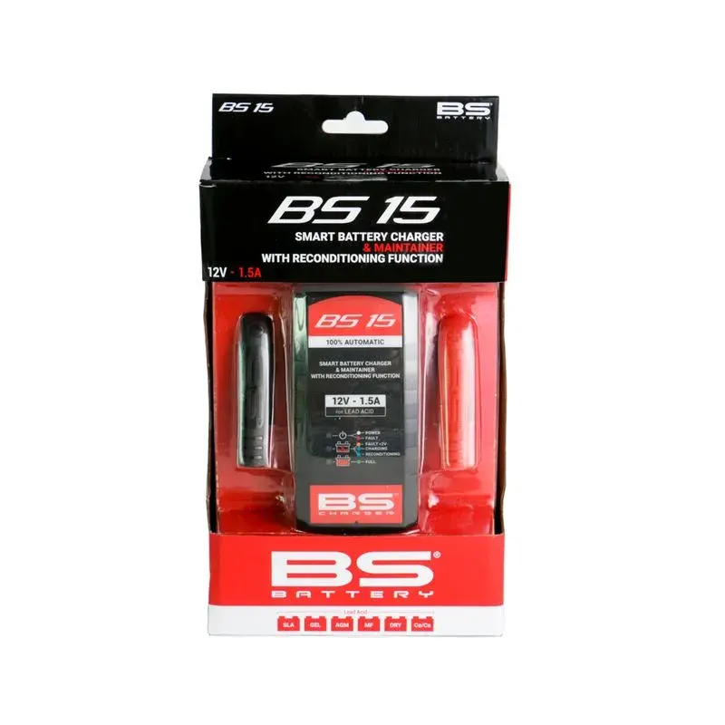 smart-batery-12v Cargador Para Batería de Motocicleta Smart Chager 12V/1.5A Plug Type A - Image 1