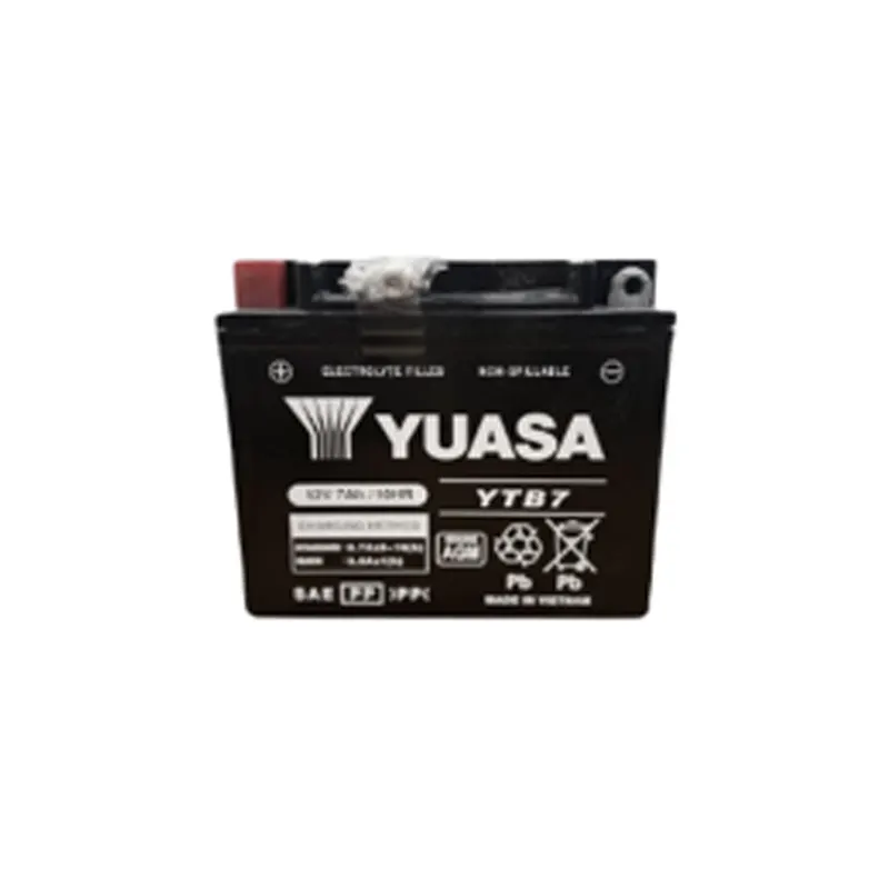yuasa-01 Batería YUASA YB7B,12N7B-4B XT225 - Image 1